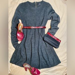 Romeo + Juliet Couture Knitted Long Sleeve Sweater Dress size XS | Fit & Flare